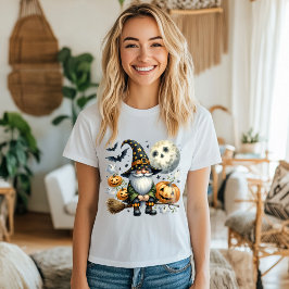Camiseta Spooky Cute Halloween Gnomo