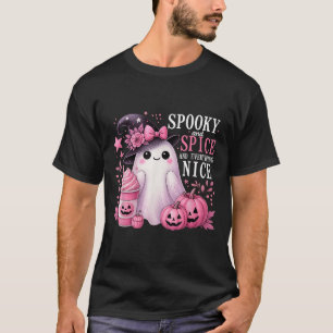 Camiseta Spooky e Spice e Tudo Bonito Alfinete de Halloween