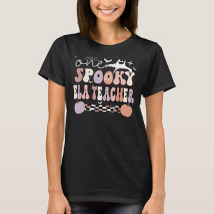 Camiseta Spooky ELA Professor Halloween Artes em Língua Ing