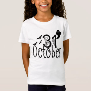 Camiseta Spooky Ghost Halloween 31 de outubro