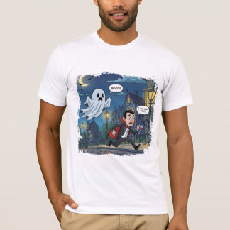 Camiseta Spooky Ghost persegue Vamire Halloween T-Shirt