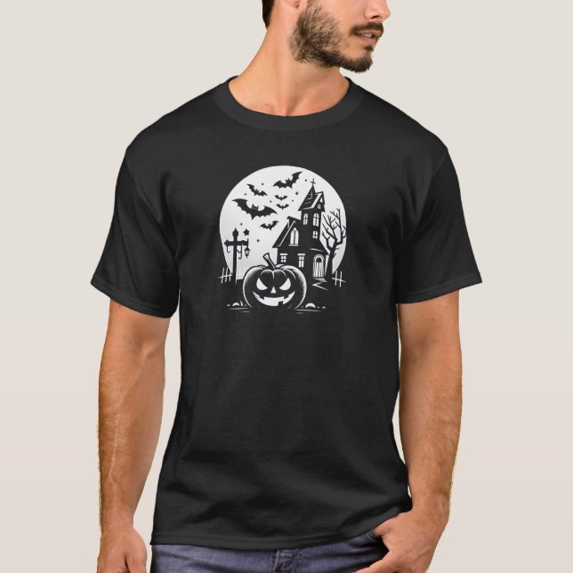 Camiseta Spooky Halloween (Frente)