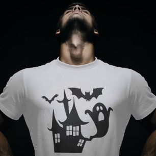 Camiseta Spooky Halloween House