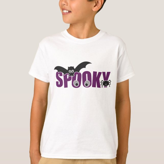 Camiseta Spooky Halloween Personalizado (Frente)