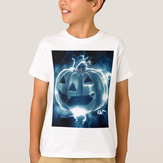 Camiseta Spooky Jack-o-Lantern (Frente)