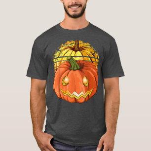 Camiseta Spooky Jack O Lantern Retro Halloween Costume Pump