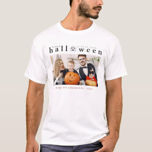 Camiseta Spooky Jack-o'-lanterna Feliz Halloween 1 Foto