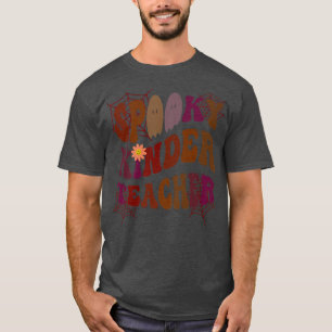 Camiseta SPOOKY KINDER PROFESSOR Figurino Este É O Meu Fabu