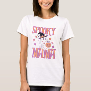 Camiseta Spooky Mama Halloween Tshirt