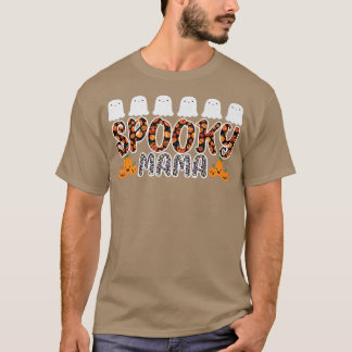 Camiseta Spooky Mama Scary Halloween Mom Spooky Premium