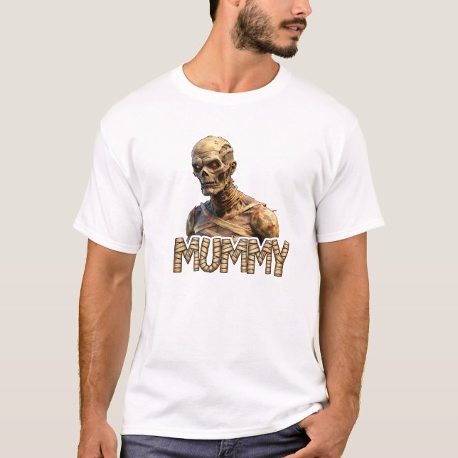 Camiseta Spooky Mummy (Frente)