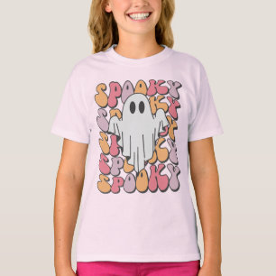 Camiseta Spooky Retro Ghost
