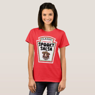 Camiseta Spooky Salsa GIRL Casal Romântico