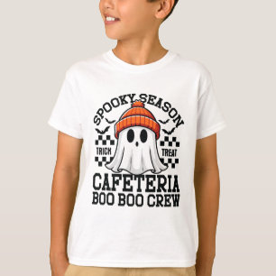 Camiseta Spooky Season A Cafeteria Boo Crew Lunch L