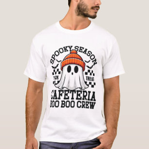 Camiseta Spooky Season A Cafeteria Boo Crew Lunch L