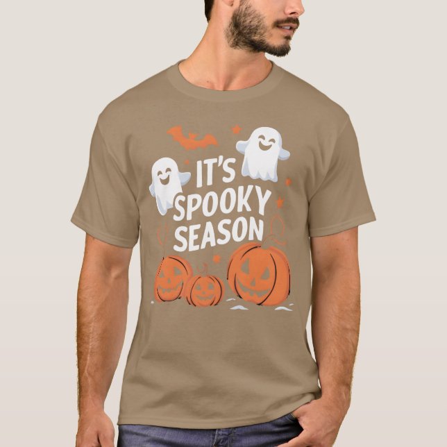 Camiseta Spooky Season Halloween 1 (Frente)