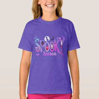Camiseta Spooky Season Halloween Girls