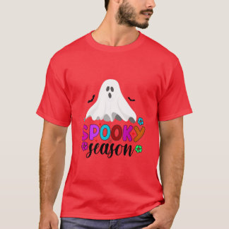 Camiseta Spooky Season Para A Família Halloween