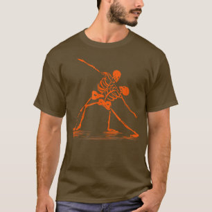 Camiseta Spooky Spooknut Dancing Skeletons Memória 