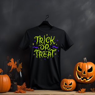 Camiseta Spooky Trick ou Tratar Dia das Bruxas