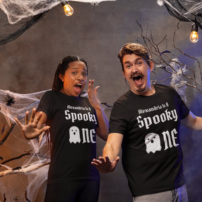 Camiseta Spooky Um primeiro aniversario (Criador carregado)