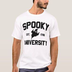 Camiseta Spooky University criou 1786 Ghost U Spooky