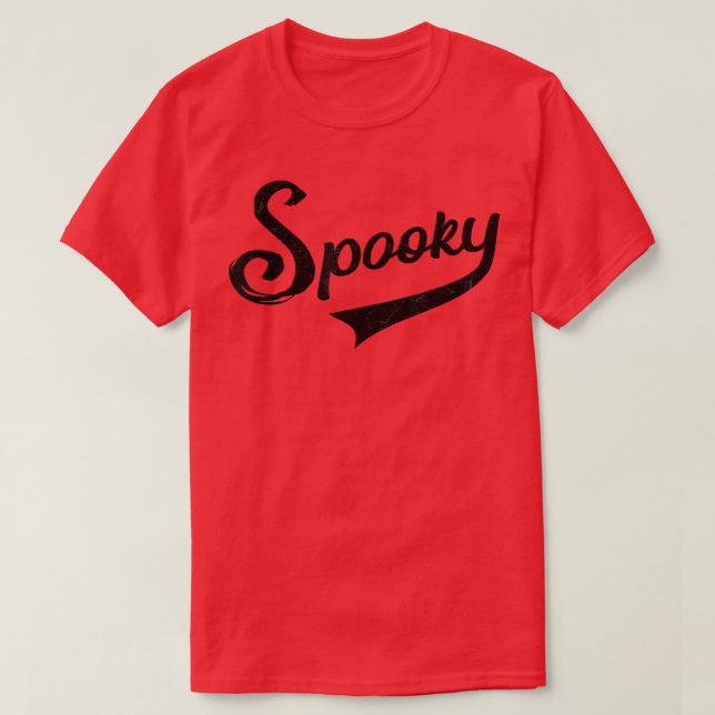 Camiseta Spooky Vintage Halloween  (Frente do Design)