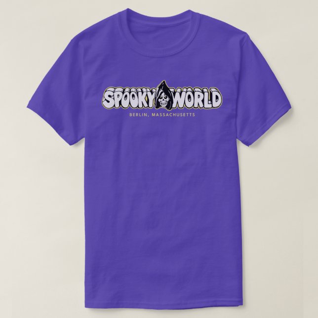 Camiseta Spooky World (Frente do Design)