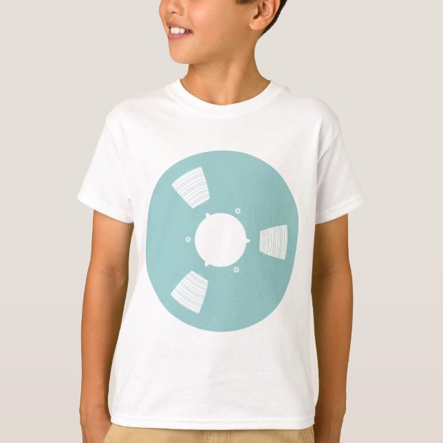 Camiseta Spool de Fitas de Gravação (Frente)