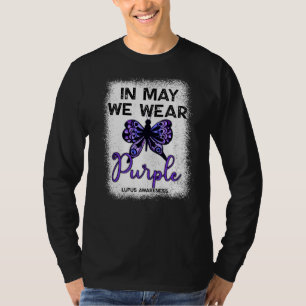 Camiseta Spoonie de consciência de Lupus em maio Vestimos B