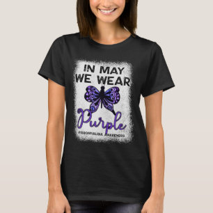 Camiseta Spoonie de Consciência em maio Nós Vestimos Borbol
