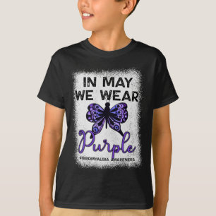 Camiseta Spoonie de Sensibilização Fibra em maio Nós Vestim