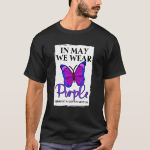 Camiseta Spoonie de Sensibilização Fibra em maio Nós Vestim