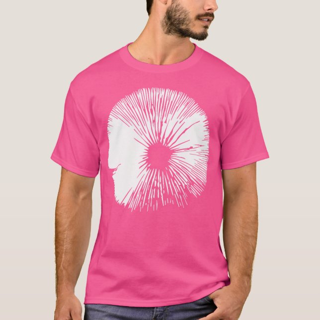 Camiseta Spore Prin Mushroom Hunter Fungus Forager (Frente)
