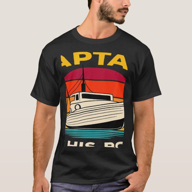 Camiseta Sport Boat Racing Boat Owner Captain Motor Boat 1 (Frente)
