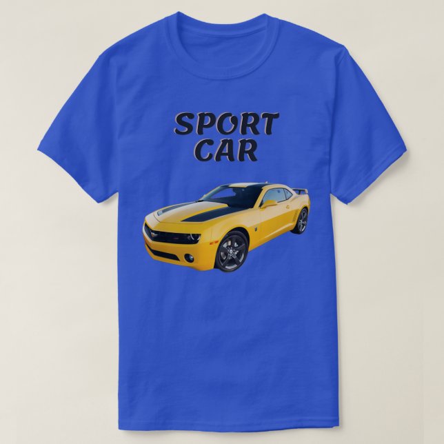 Camiseta Sport car (Frente do Design)