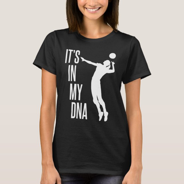 Camiseta Sport Love Training Player Women DNA Volleyball (Frente)