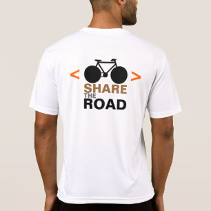 Camiseta sport sign respect cyclists
