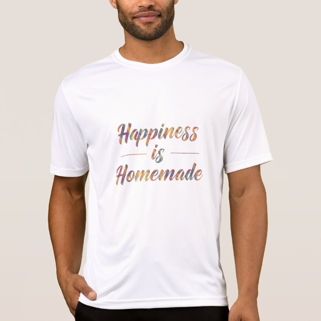 Camiseta Sport-Tek Competitor – "Felicidade (Frente)