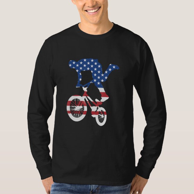 Camiseta Sport Us Flag BMX_3 (Frente)