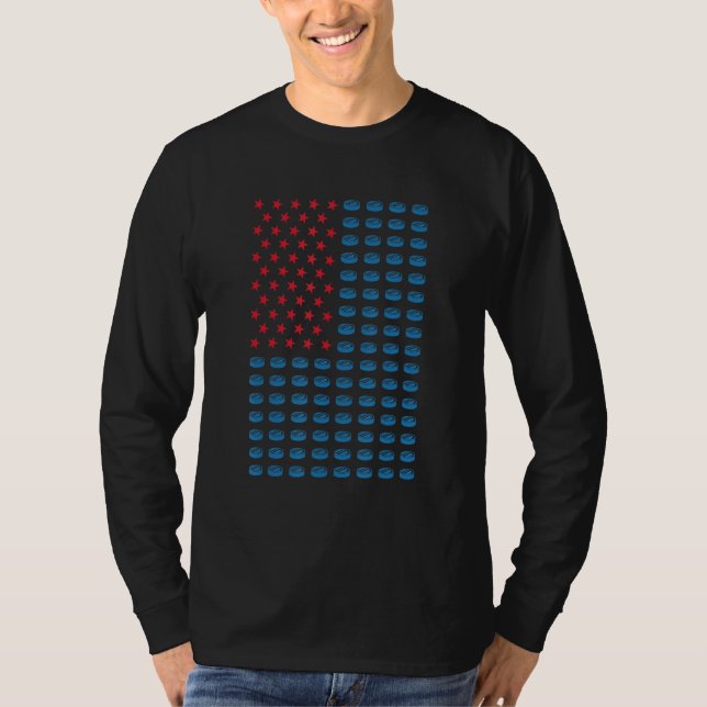 Camiseta Sport Us Flag Ice Hockey_1 (Frente)