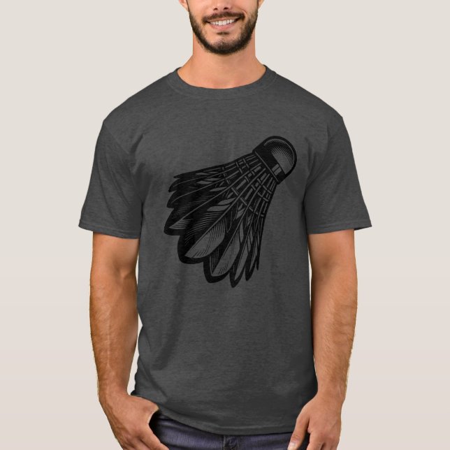 Camiseta Sporting Goods Badminton Badminton Hobby girl funn (Frente)