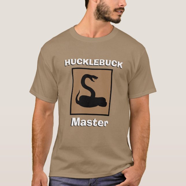 Camiseta Sportjura Cobra Hunter Bayou HUCKLEBUCK MASTER (Frente)