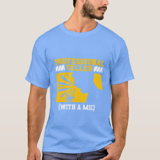 Camiseta Sports Announcer Commentator Professional Yeller f