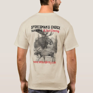 Camiseta Sportsman's Choice Taxidermy Moose T-Shirt