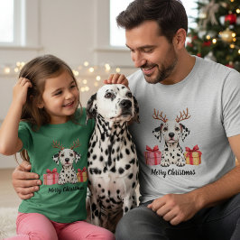 Camiseta Spotted Reindeer - Dalmatian dog