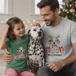 Camiseta Spotted Reindeer - Dalmatian dog