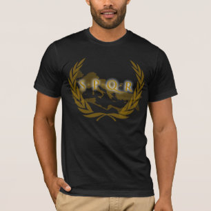 Camiseta SPQR (escuro)