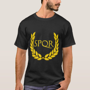 Camiseta SPQR Purple Roman Empire
