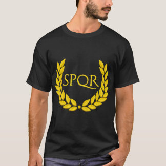 Camiseta SPQR Purple Roman Empire